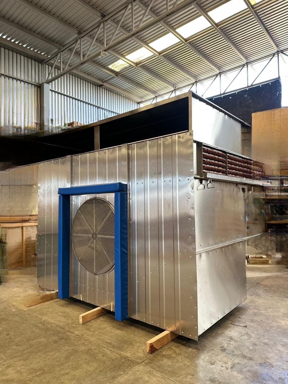 Construcción de cuartos fríos modulares